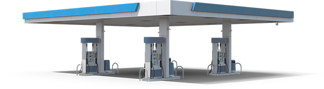 fuel station